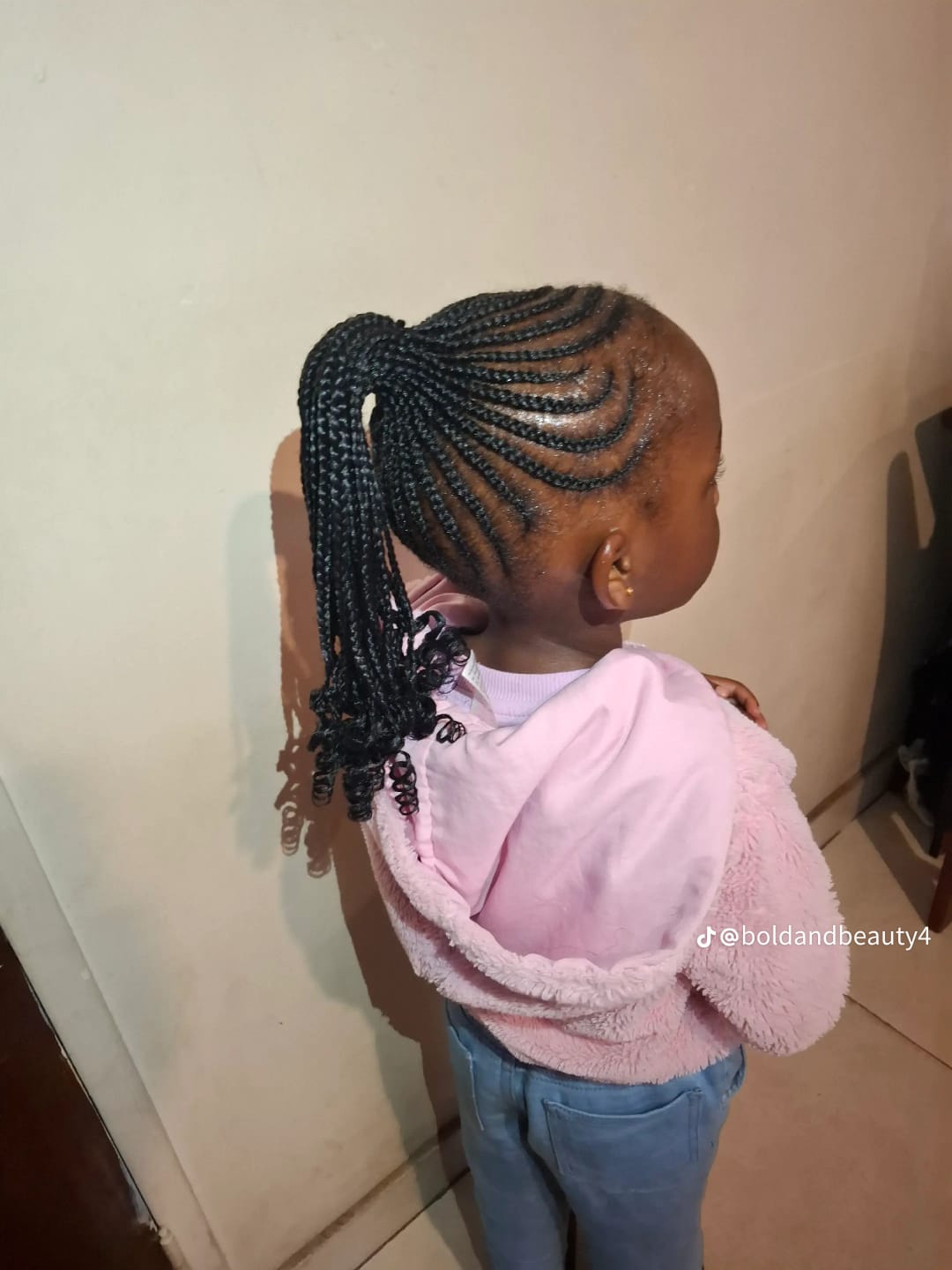 Colored Box Braids